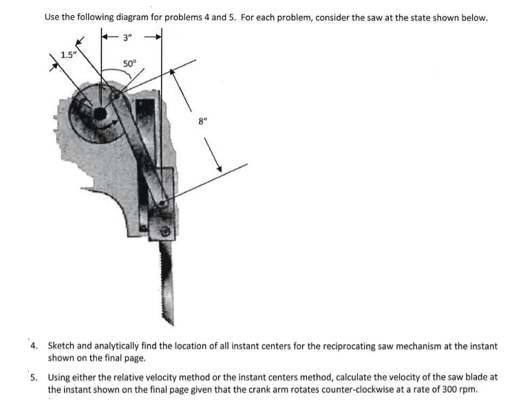 Solved Use the following diagram for problems 4 and 5. For | Chegg.com