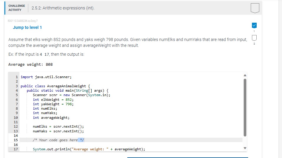 Solved Assume that elks weigh 852 pounds and yaks weigh 798 | Chegg.com