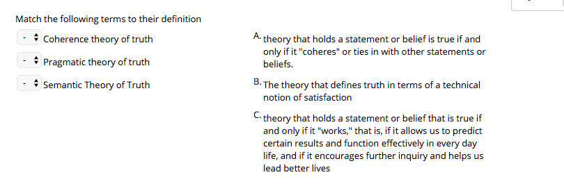 coherence theory of truth