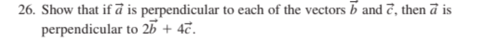 a 3 b 4 c 5 such that each is perpendicular