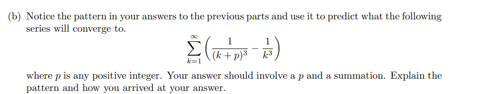 Solved Notice the pattern in your answers to the previous | Chegg.com