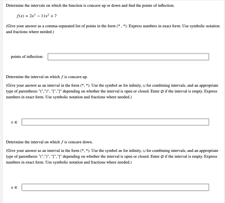 solved-determine-the-intervals-on-which-the-function-is-chegg