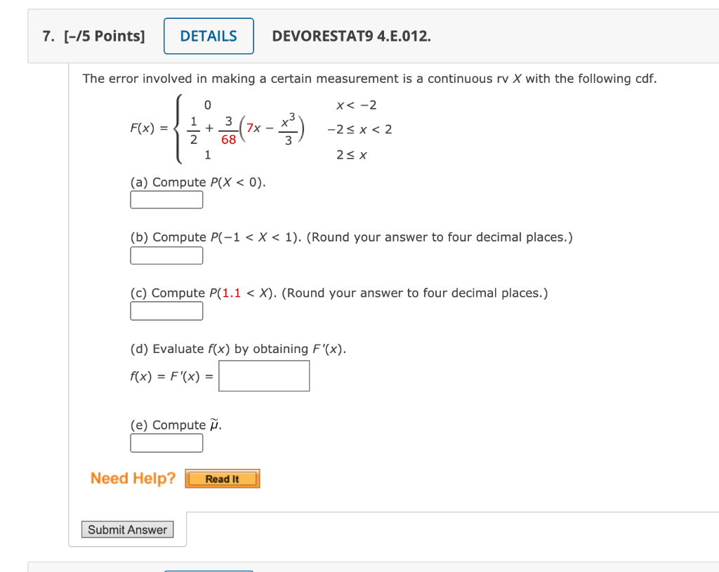 Solved The error involved in making a certain measurement is | Chegg.com