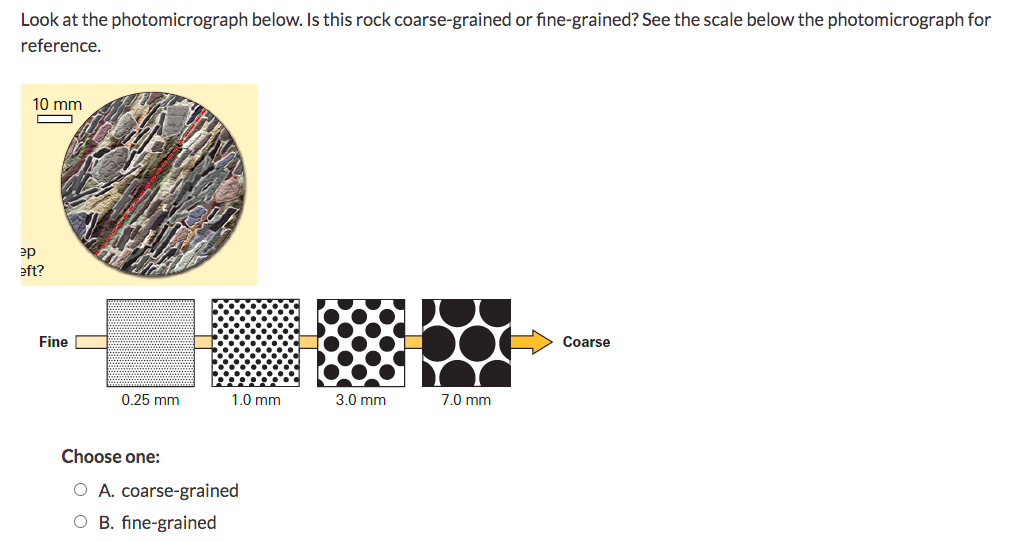 Solved Look At The Photomicrograph Below. Is This Rock | Chegg.com