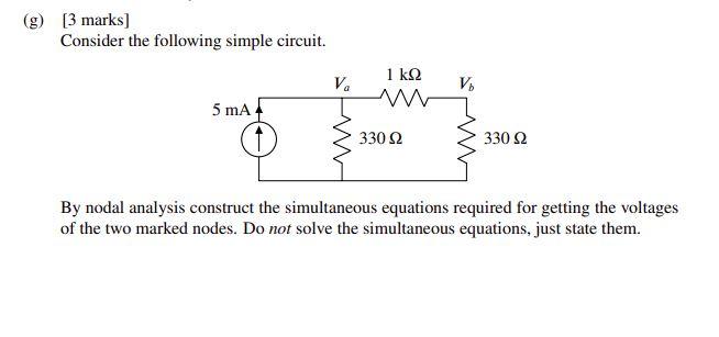 【Paragraph】23SS★ Paragraph Circuit T No.017 2. (a) [6 marks) Draw out the circuit that is | Chegg.com