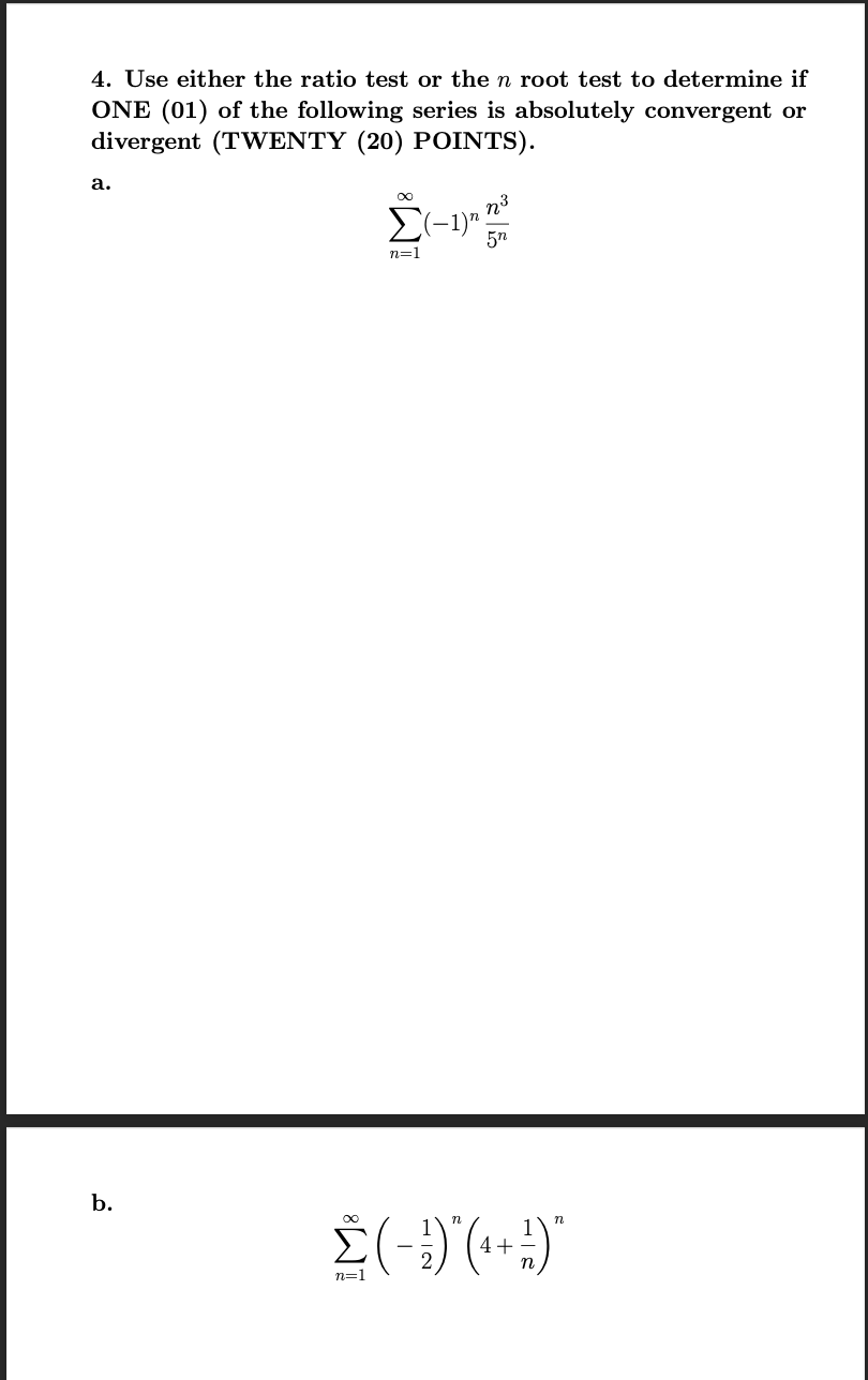 Solved Can you please help solve both problems for me? If | Chegg.com