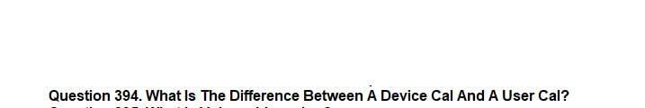 Solved Question 394. What Is The Difference Between A Device | Chegg.com