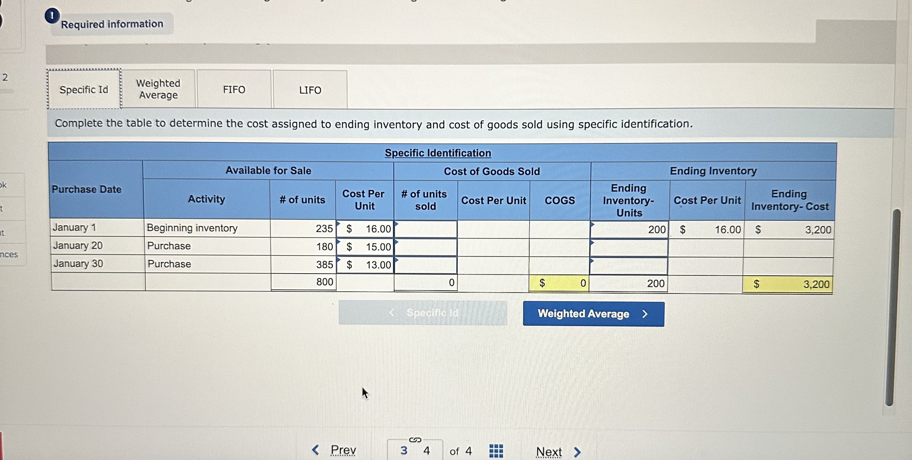 Solved Use the following information for the Exercises 3-7 | Chegg.com