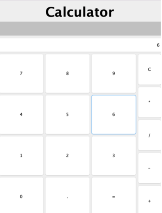 Solved //implement missing components from this calculator | Chegg.com