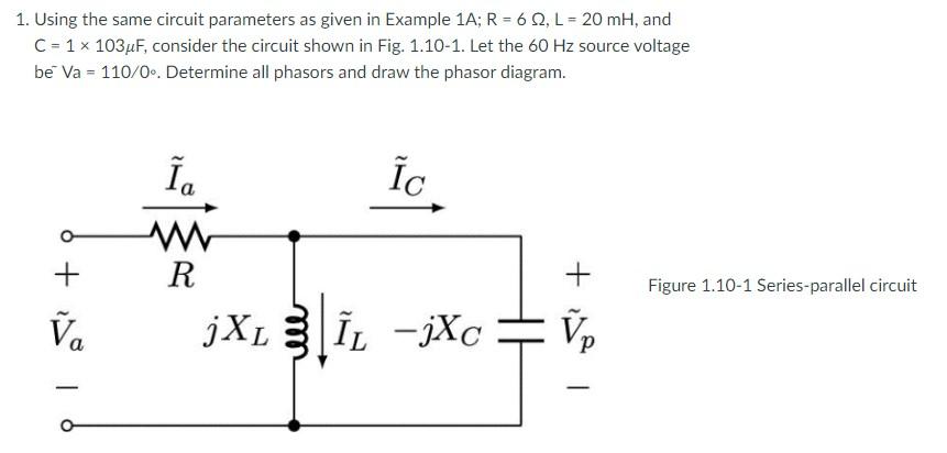 Solved Using the same circuit parameters as given in | Chegg.com