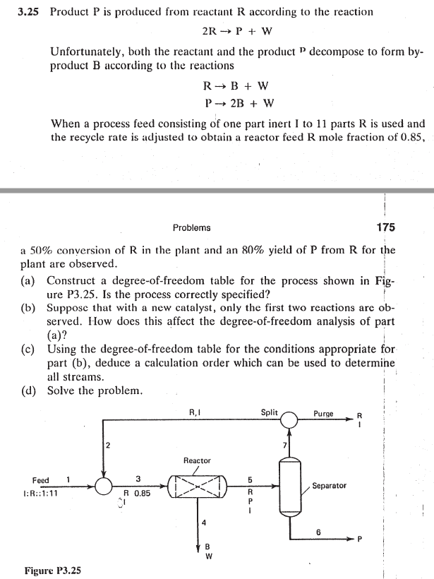 3 25 Product P Is Produced From Reactant R Accordi Chegg Com