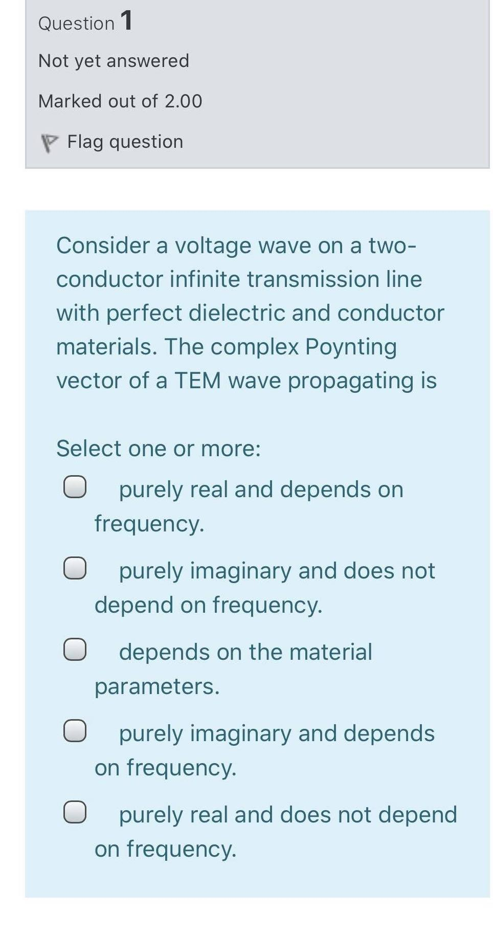 Solved Question 1 Not yet answered Marked out of 2.00 P Flag | Chegg.com