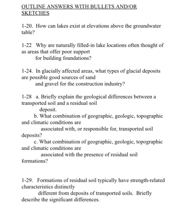 How Do You Answer An Outline Question