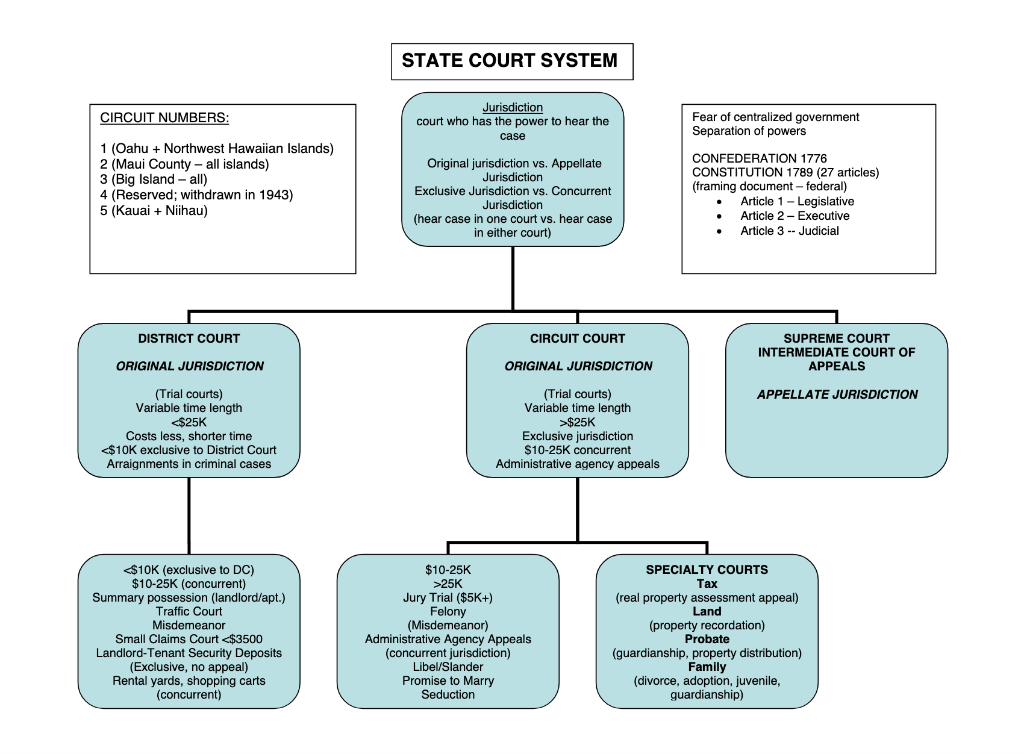 the federal court system