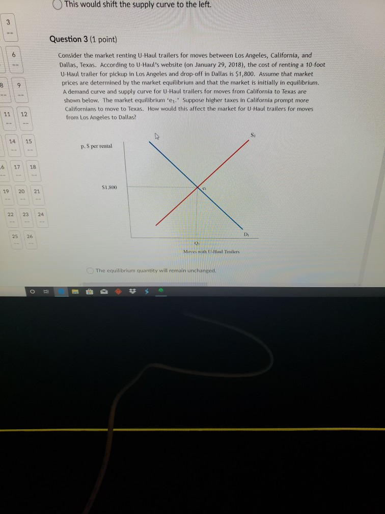 Solved Question 1 (1 point) Consider the demand for a good | Chegg.com