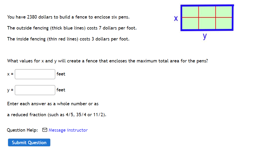 solved-you-have-2380-dollars-to-build-a-fence-to-enclose-six-chegg