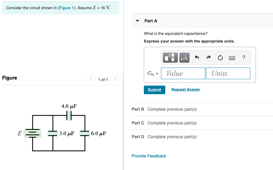 Solved Consider The Circuit Shown In Figure 1 Assume E