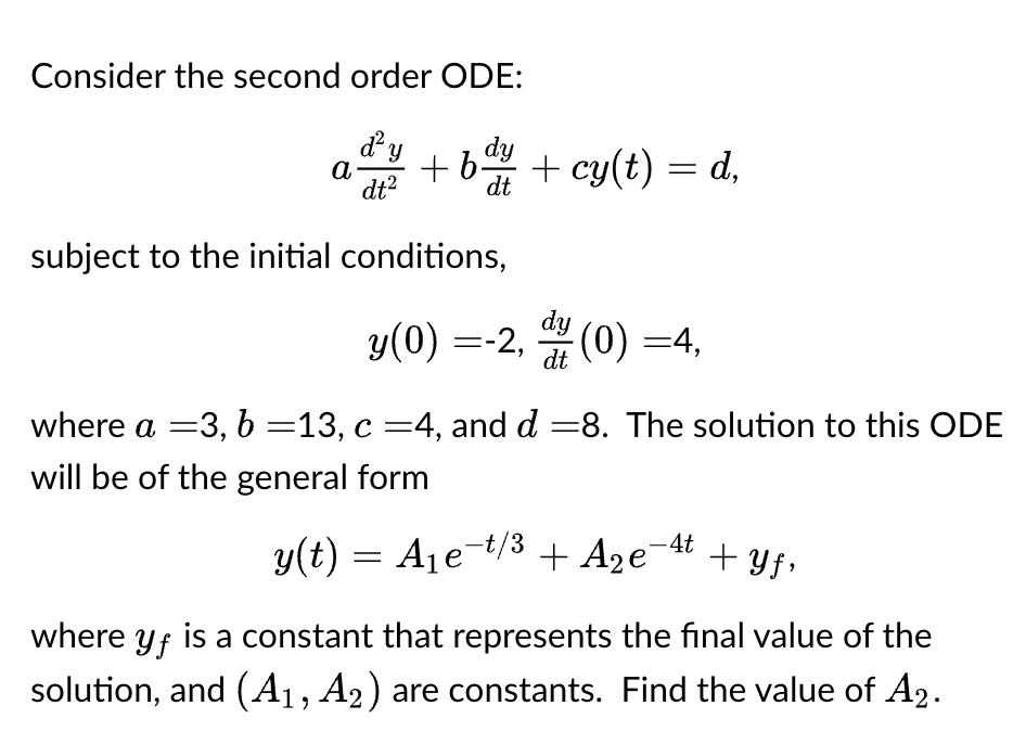 Ode calculator store