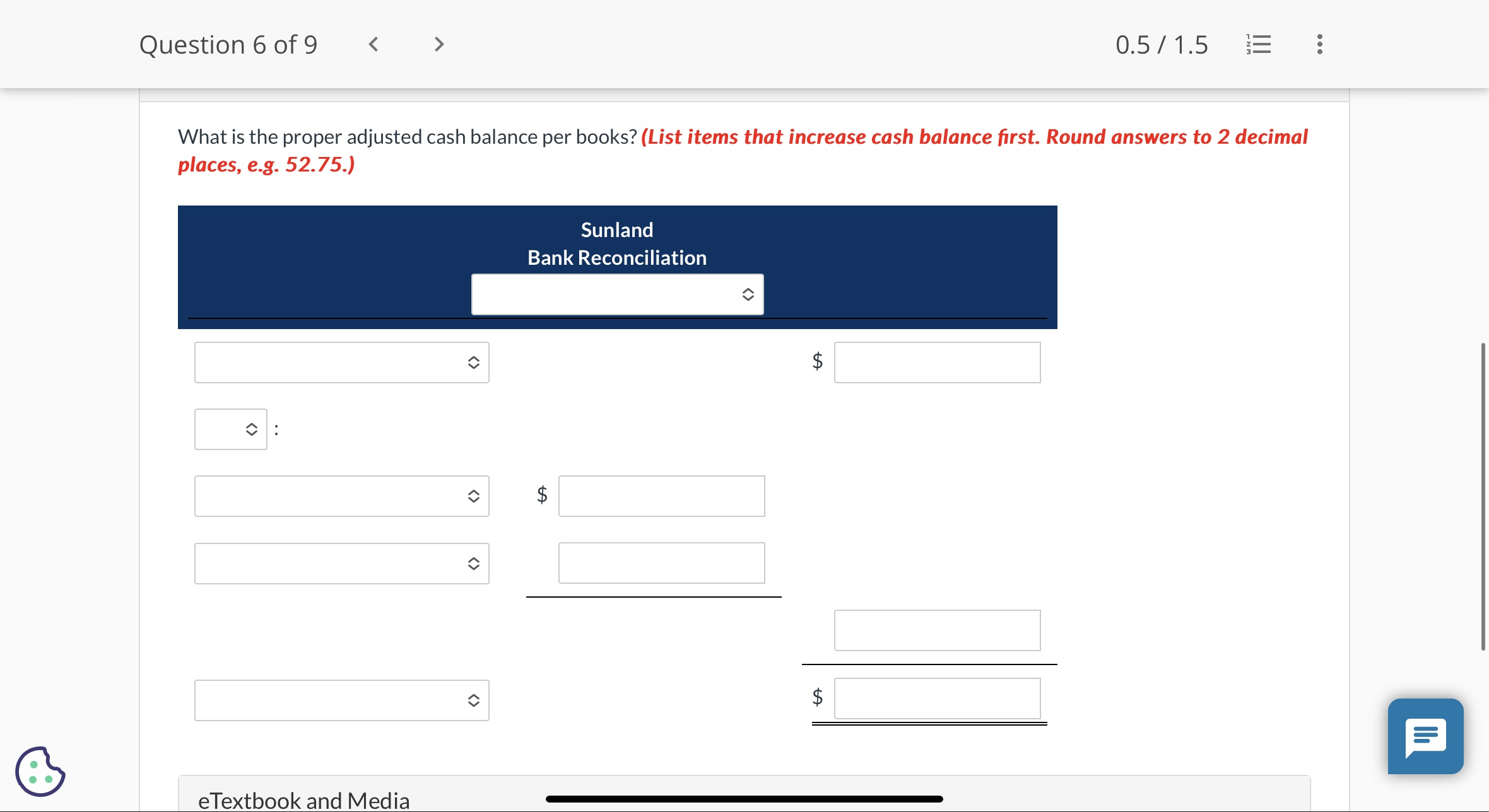 Solved What is the proper adjusted cash balance per books? | Chegg.com