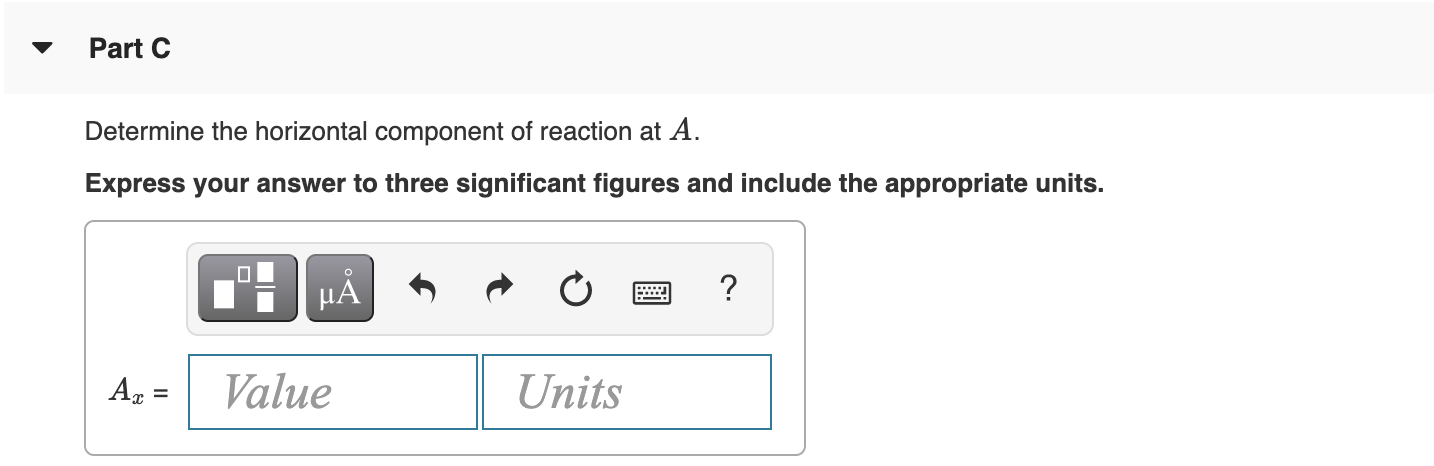 Solved Determine The Components Of Reaction At A And B. Take | Chegg.com