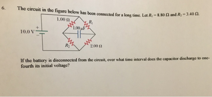 Solved The circuit in the figure below has been connected | Chegg.com