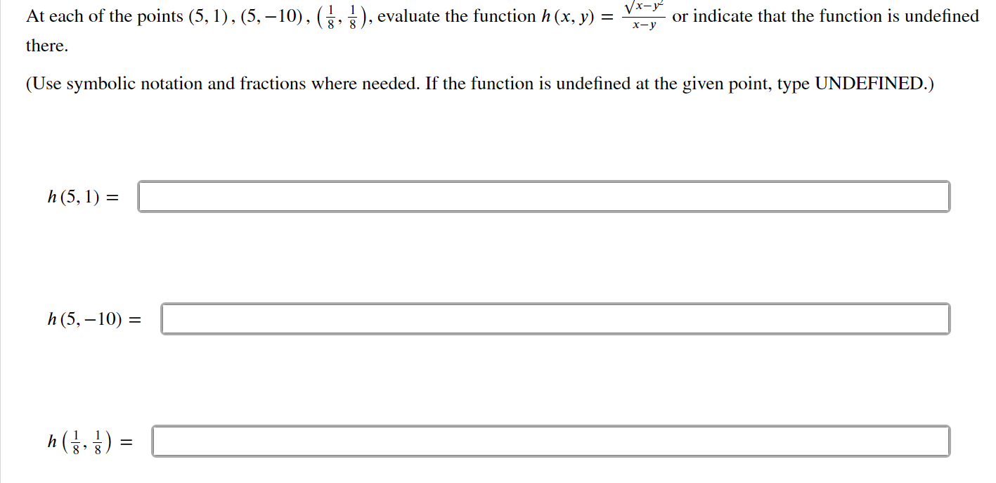 Solved At each of the points (5,1),(5,-10),(18,18), | Chegg.com