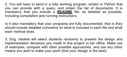 Solved in python please explain which data structure did | Chegg.com