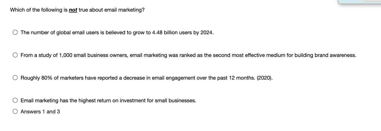 Which of the Following is Not True About Email Marketing? Myths Debunked