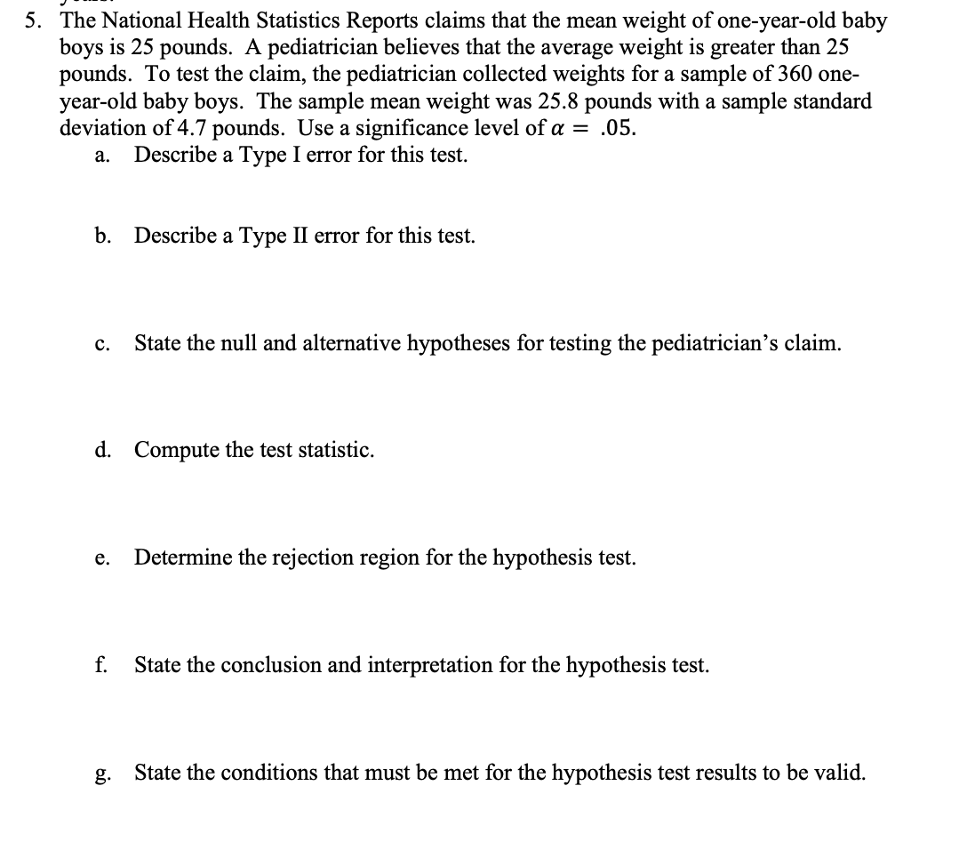 solved-the-national-health-statistics-reports-claims-that-chegg