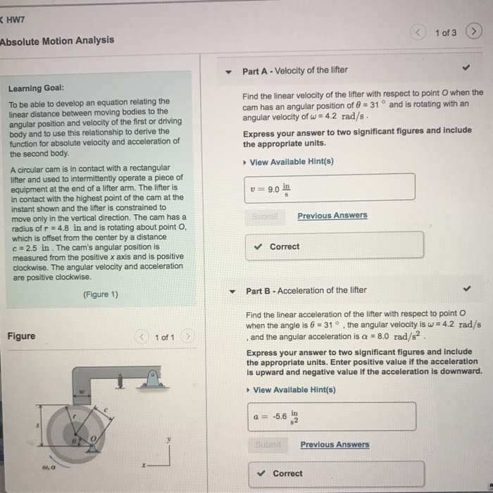 solved-1of-3-absolute-motion-analysis-part-a-velocity-of-the-chegg