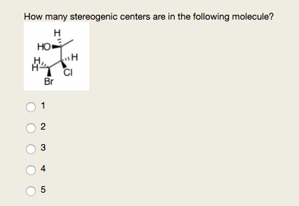 Solved ow many stereogenic centers are in the following | Chegg.com