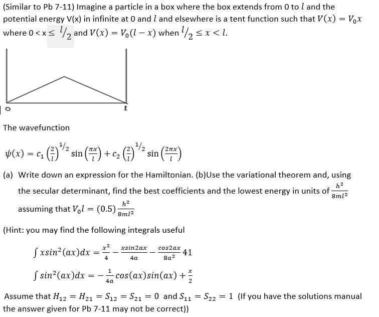 Solved Another Way To Work Problem 2 Is To Assume An Unpe Chegg Com