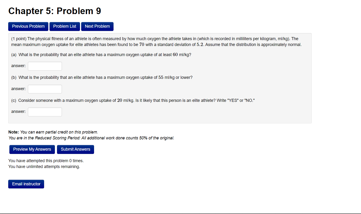 Solved Chapter 5: Problem 9 Previous Problem Problem List | Chegg.com