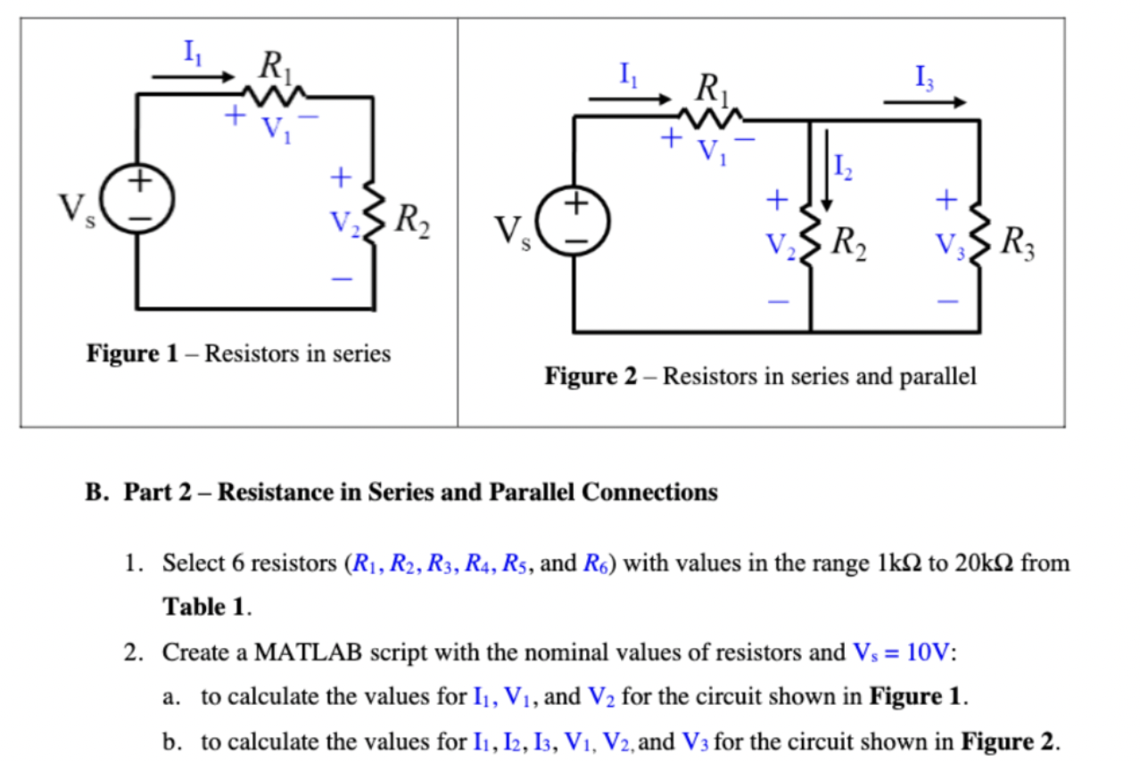 Solved 1 R I Ri Iz tv, + V V SR Vs I, + V.SR2 + V SR: Figure | Chegg.com