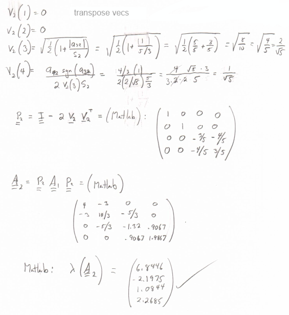 Solved Consider real symmetric matrix:Compute the | Chegg.com