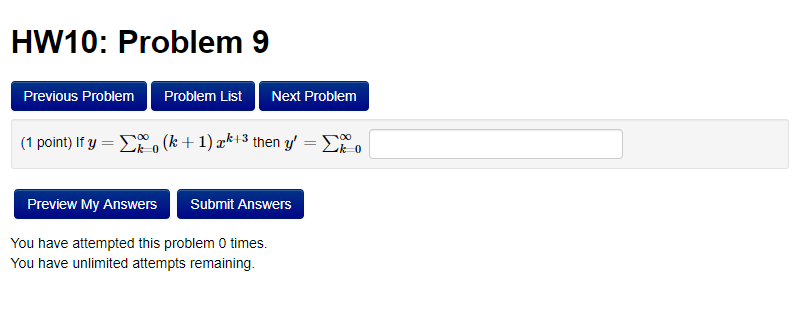 Solved HW10: Problem 9 Previous Problem Problem List Next | Chegg.com