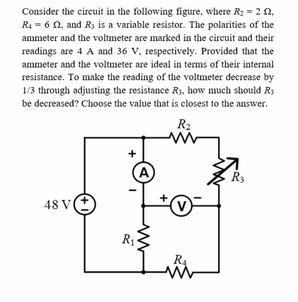 Solved Consider the circuit in the following figure, where