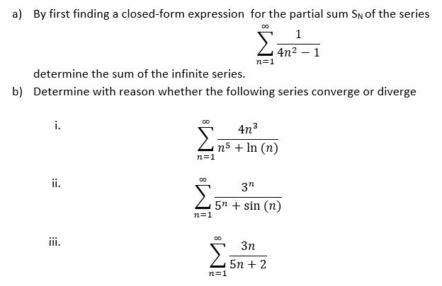 solved-a-by-first-finding-a-closed-form-expression-for-the-chegg