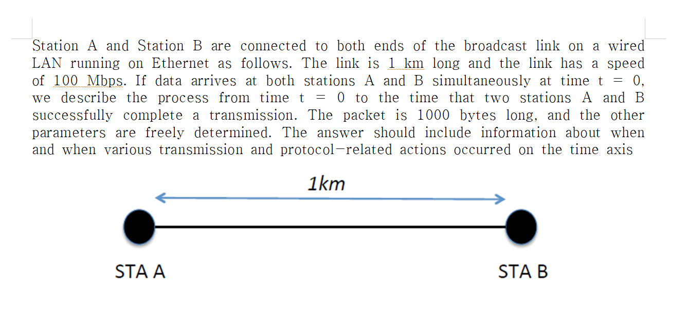 Solved Station A And Station B Are Connected To Both Ends Of | Chegg.com