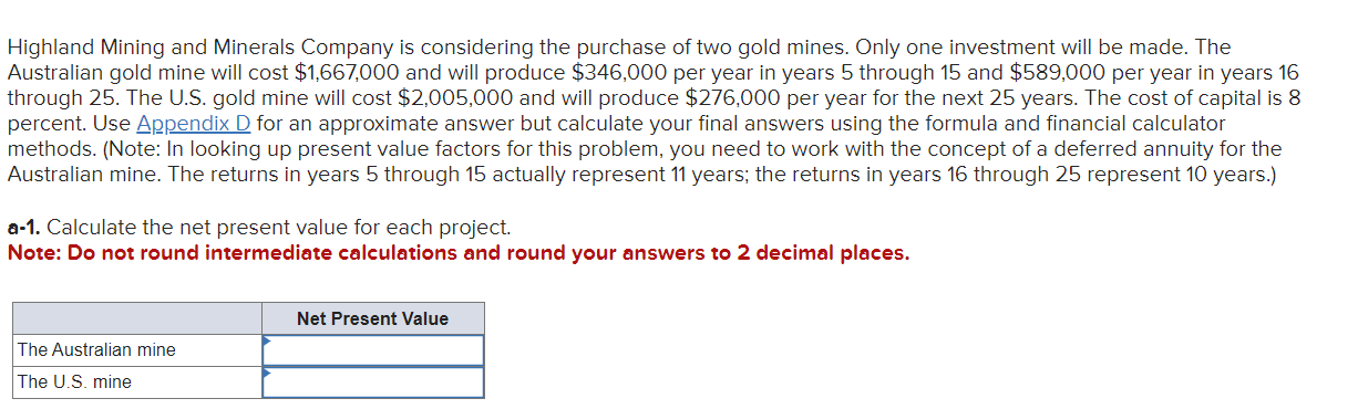 Solved B-1. Assume The Australian Mine Justifies An Extra 4 | Chegg.com