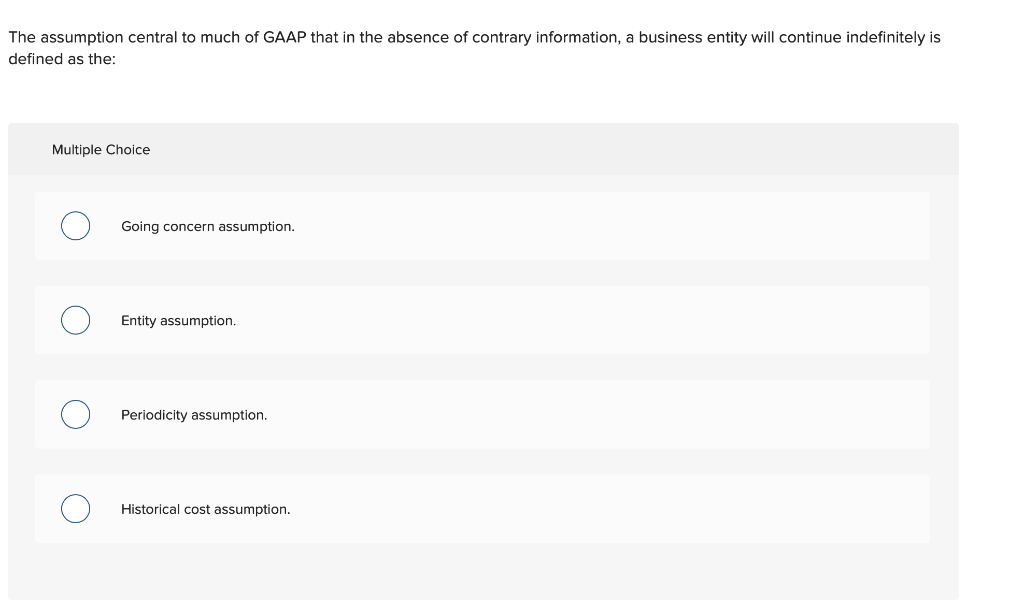 Cost Of Goods Sold Is Multiple Choice An Expense Chegg