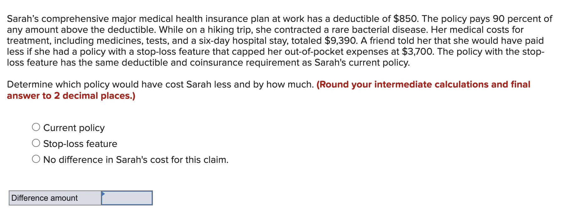 solved-sarah-s-comprehensive-major-medical-health-insurance-chegg