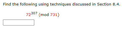 Solved Find the following using techniques discussed in | Chegg.com