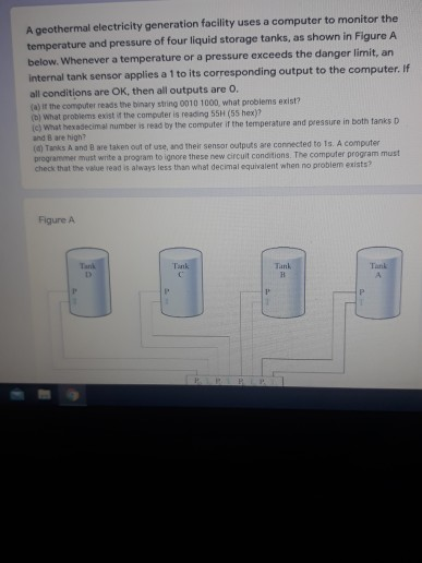 solved a geothermal electricity generation facility uses chegg com chegg