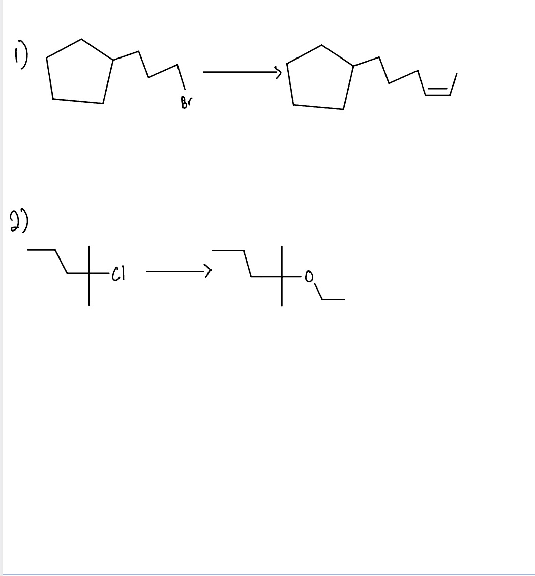 Solved propose two synthetic routes for the following | Chegg.com