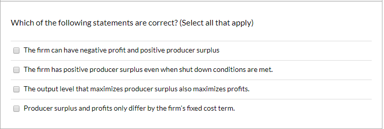 Solved Which of the following statements are correct? | Chegg.com