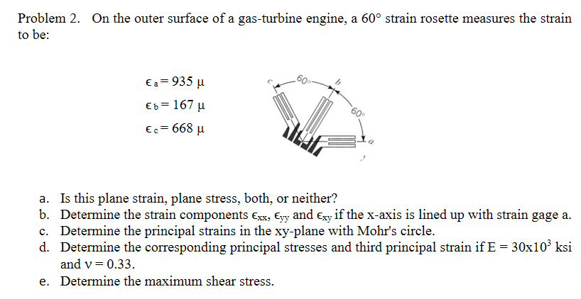 Problem 2 On The Outer Surface Of A Gas Turbine Chegg Com