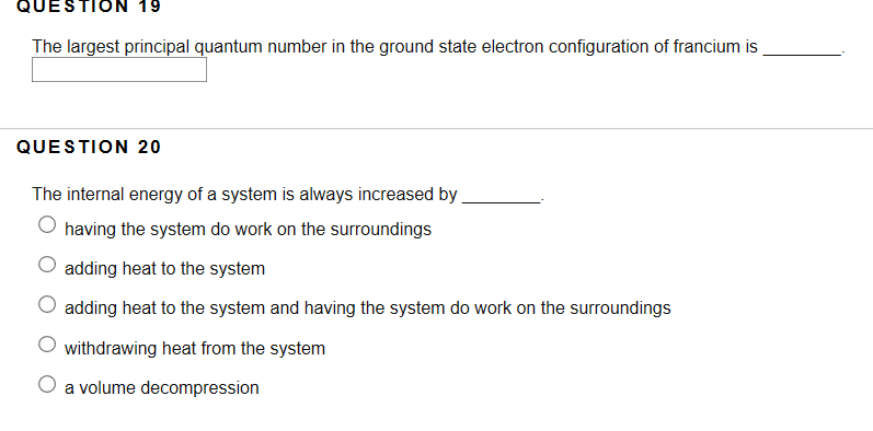 francium electron configuration