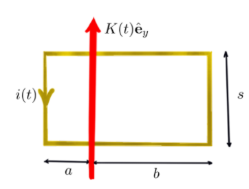 Solved A Rectangular Circuit Has A Self Inductance L An Chegg Com