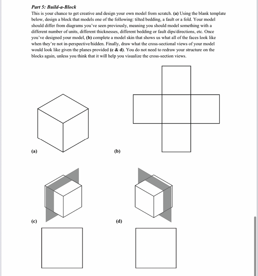 Part 5: Build-a-Block This is your chance to get | Chegg.com